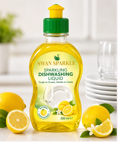 Dishwashing Liquid Lemon 300ml Bottle