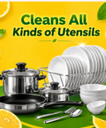 Dishwashing Liquid Lemon 300ml Bottle - Image 3