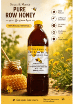 Organic Pure Raw Honey - Swan & Manor1